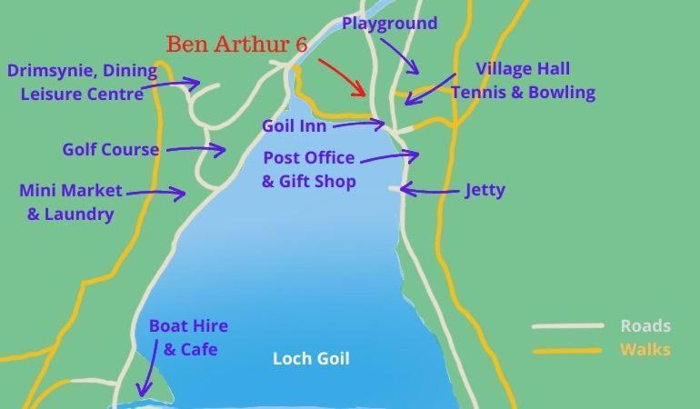 Ben Arthur Place 6 - Sleep 6 Lochgoilhead Bagian luar foto